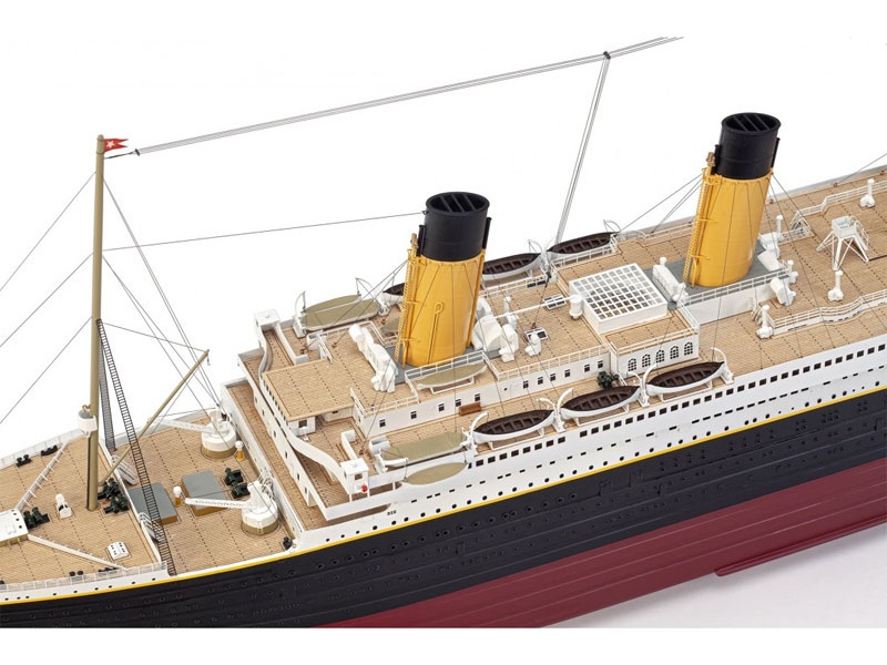 Titanic 1/250 hachette stavenica, 130 cisel, verzia 100rokov - 7