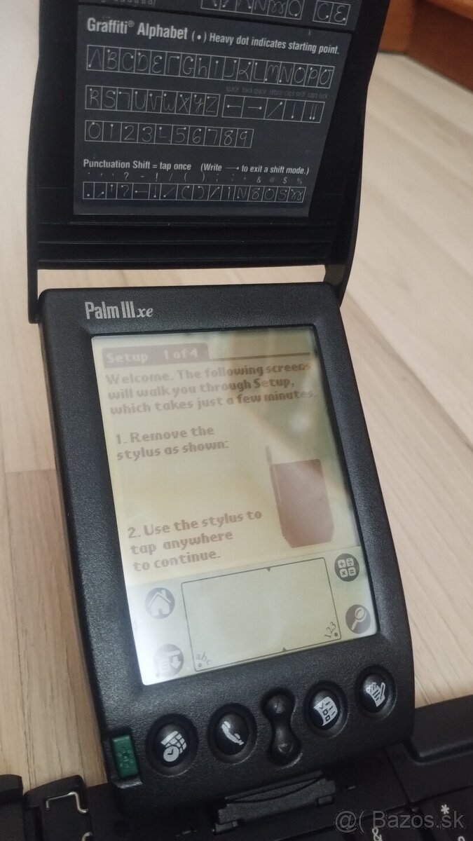 Predám vreckový počítač Palm III xe - 7