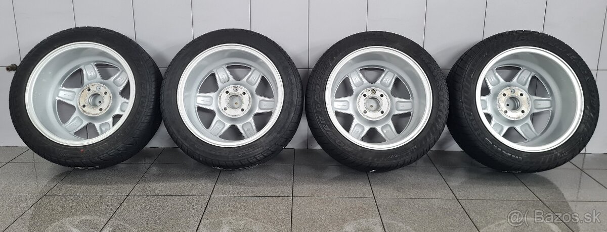 ORIGINÁL INTRA (YOUNGTIMER) HLINÍKOVÉ DISKY 4X100 R15 - 7