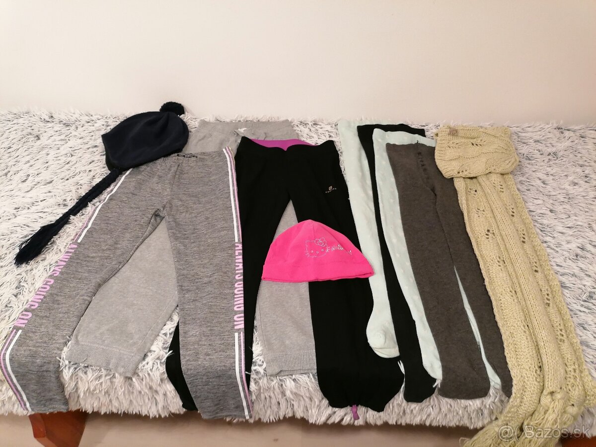 Oblečenie - balík D veľkosť 122 - 128 - 7