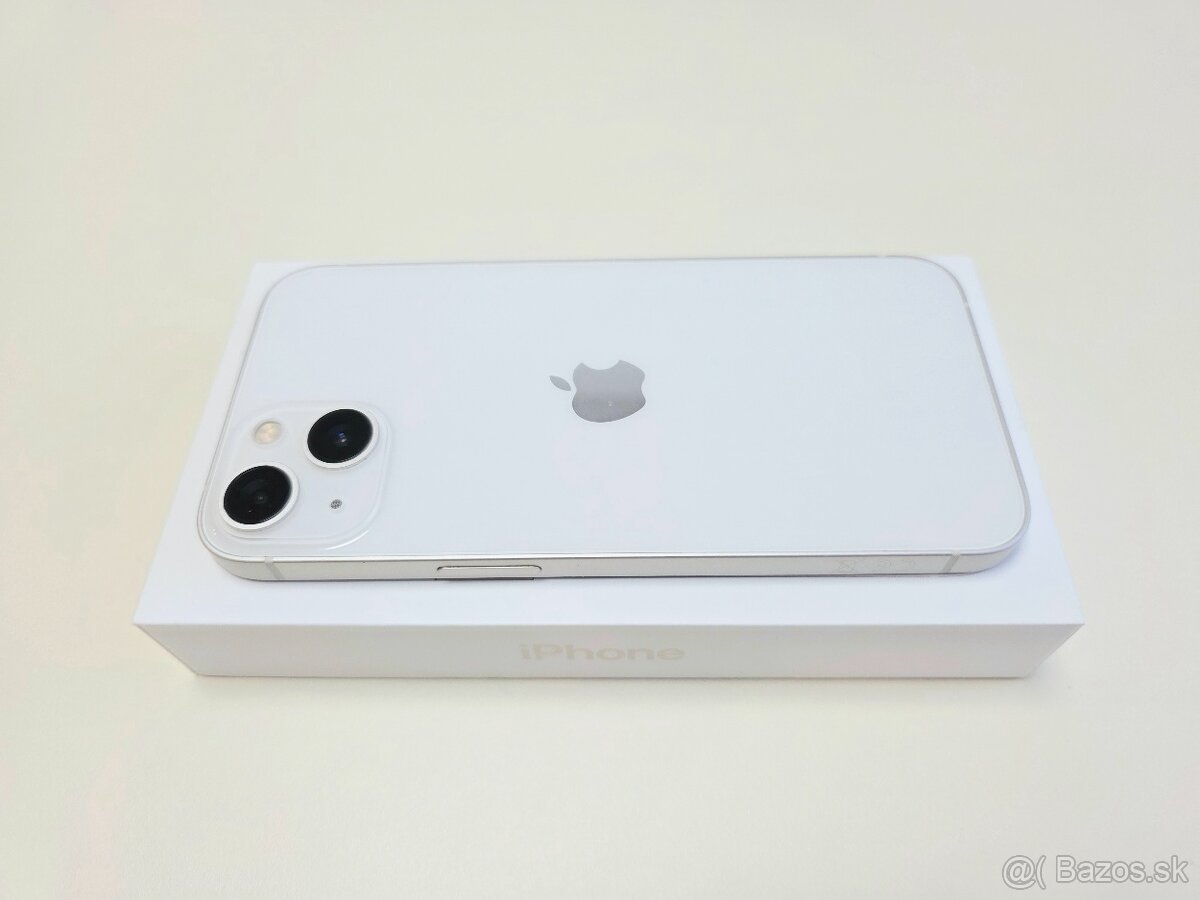 APPLE IPHONE 13 128gb STARLIGHT,BATERKA 100% - 7
