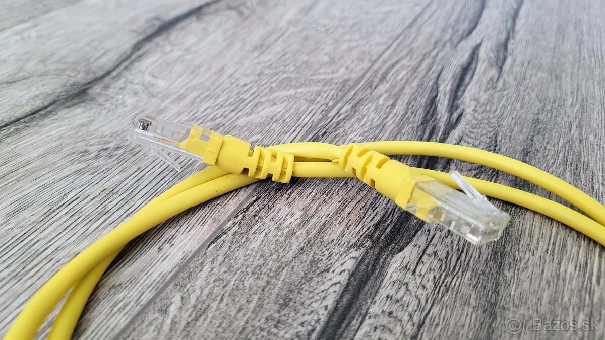 Internetový, sieťový kábel LAN 1m - 7