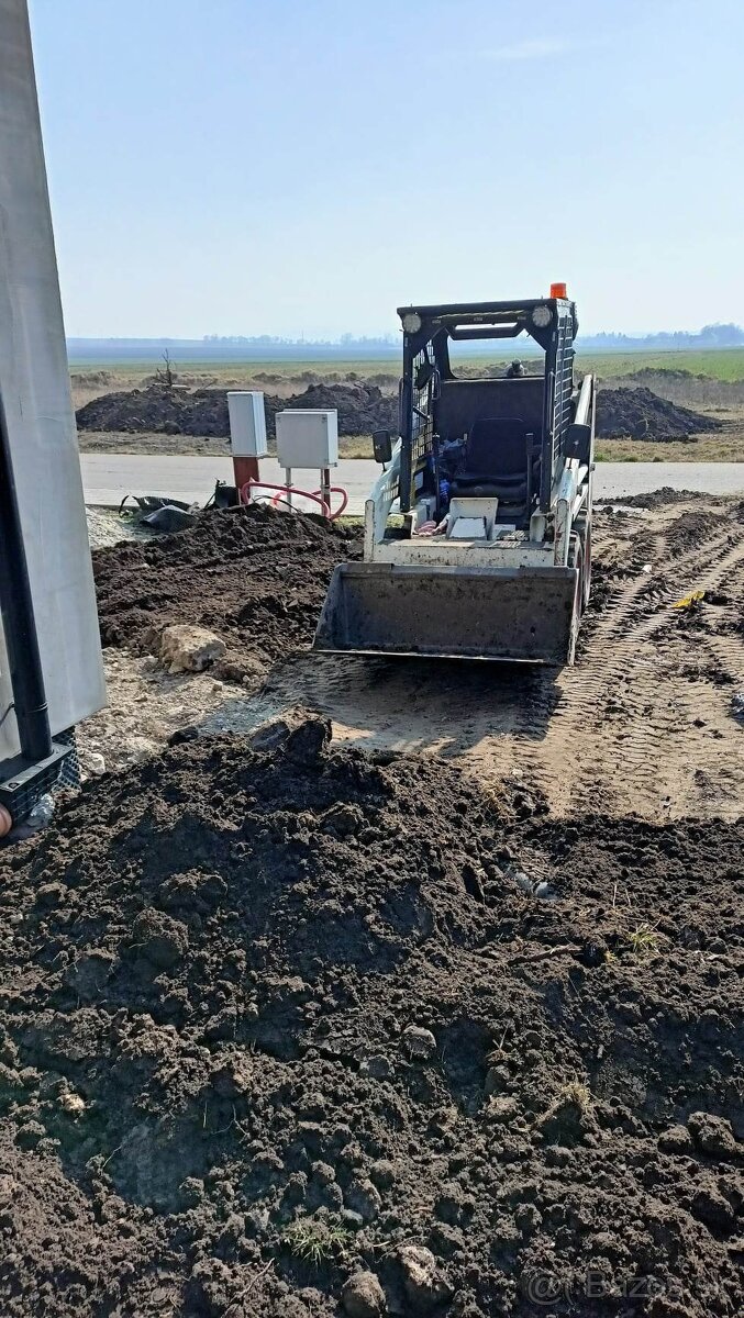 Výkopové a zemné práce minibagrom doprava - 7