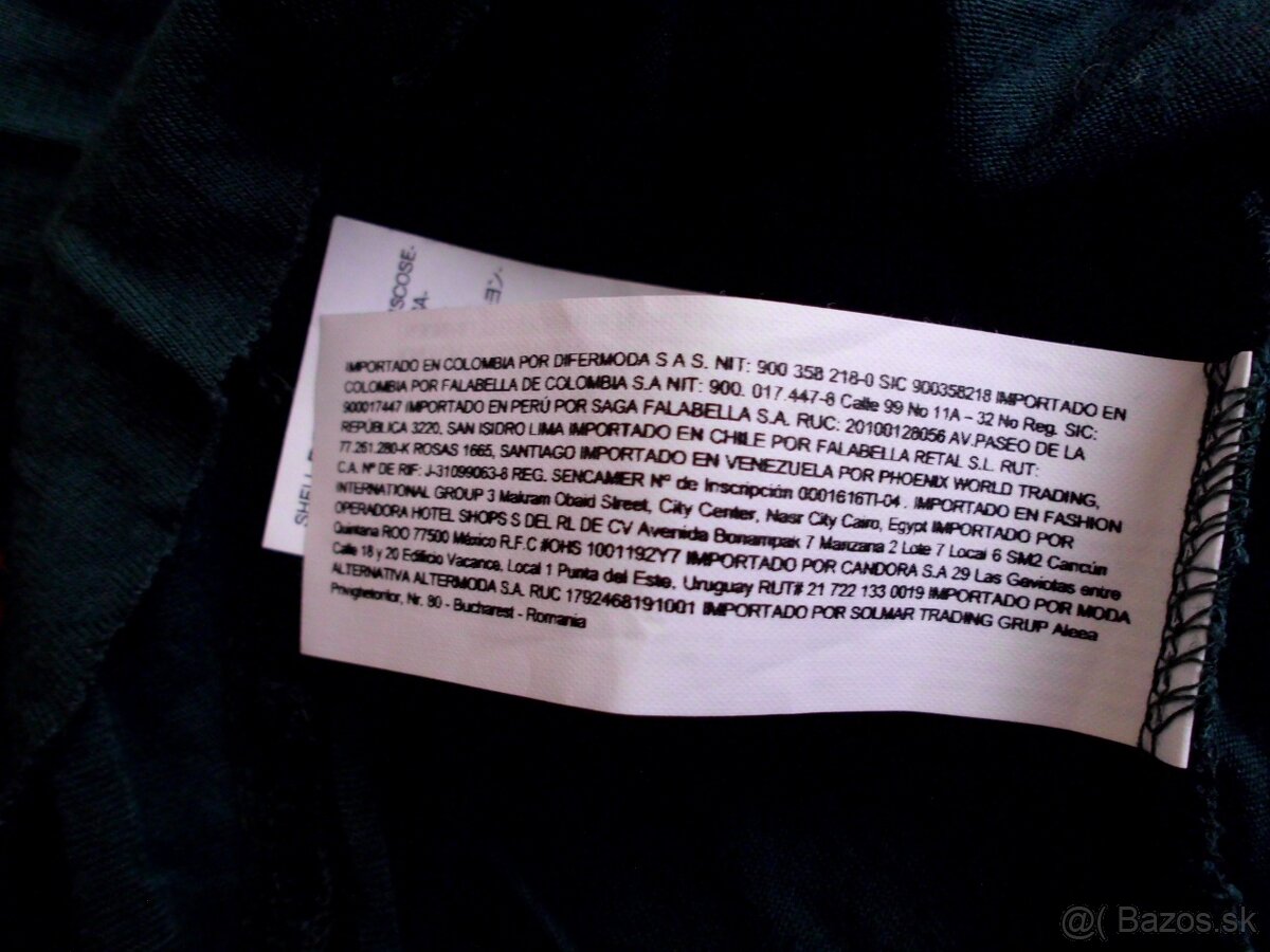 Desigual dámske šaty tmavozelené M - 7