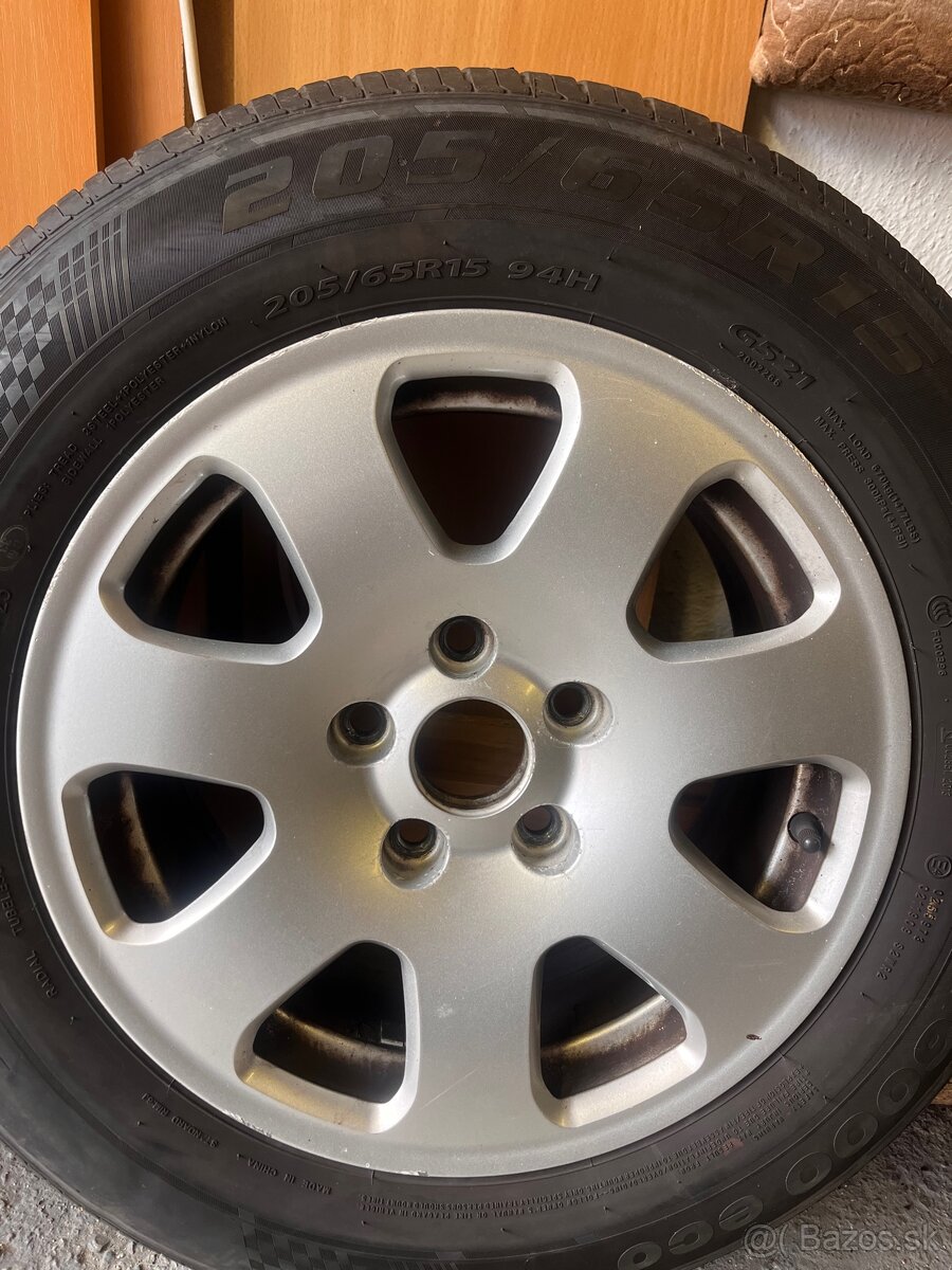 Letné pneu 205/65 R15 na diskoch - 7