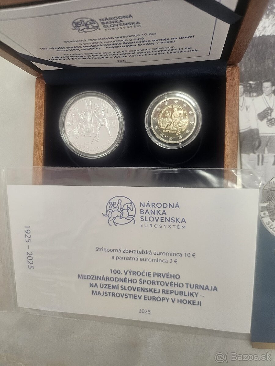 Hokej 2€ + 10€ - 7