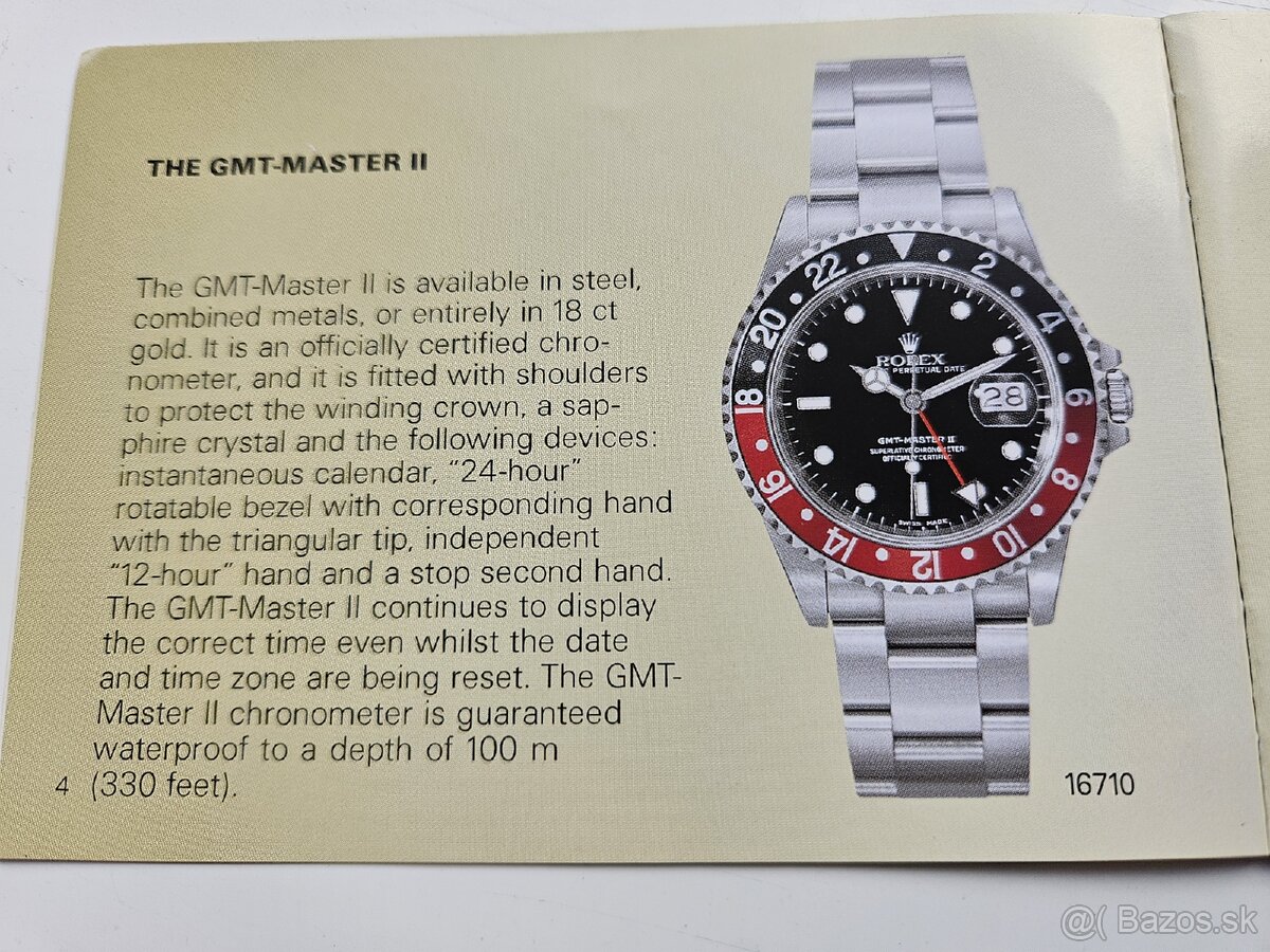 Rolex GMT Master II Pepsi Limited Edition - 7
