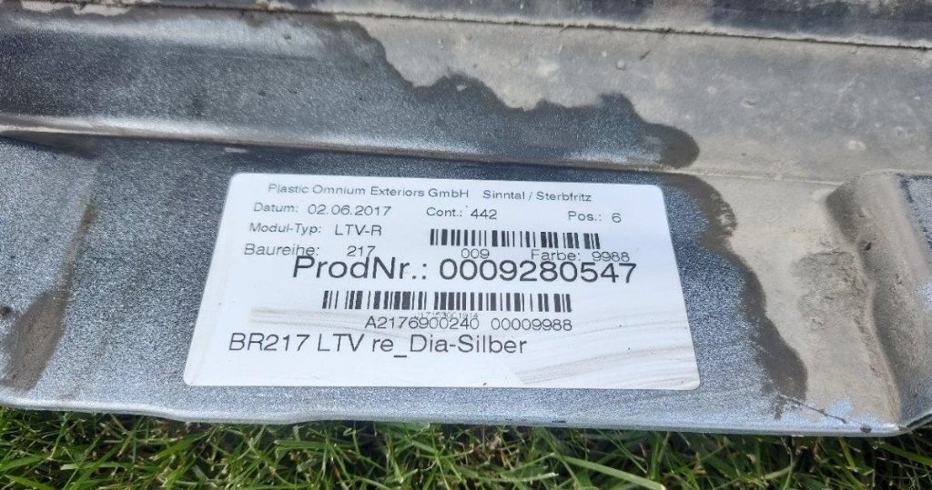 Mercedes S Coupe Cabrio C217 A217 W217 - Pravy podbeh prah - 7