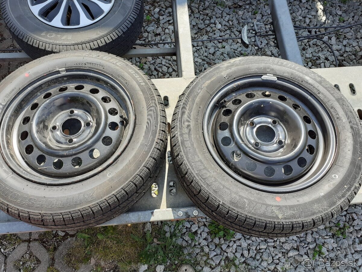 Predám 2 kusi kolies 175/65 R14 4x100 Renault thalia - 7