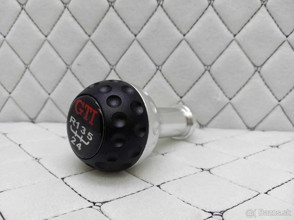 Hlavice řadící páky GTI, hliník, nová - 7