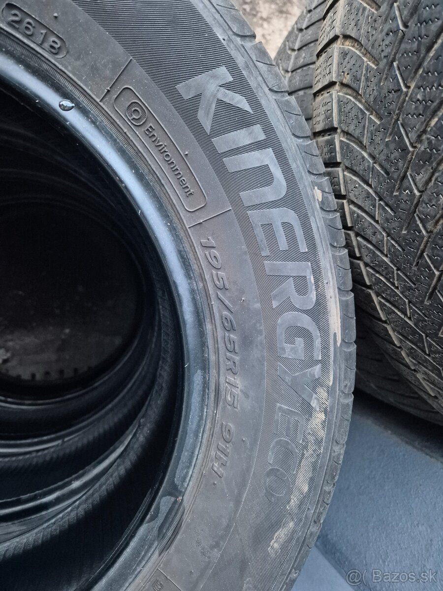 Predam letne pneu 4x 195/65R15 Hankook - 7