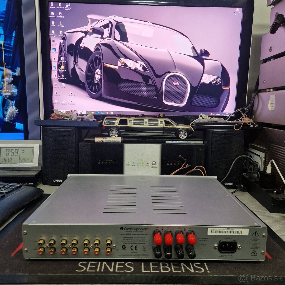 CAMBRIDGE AUDIO AZUR-340A..intrgrovaný stereo zosilovač... - 7