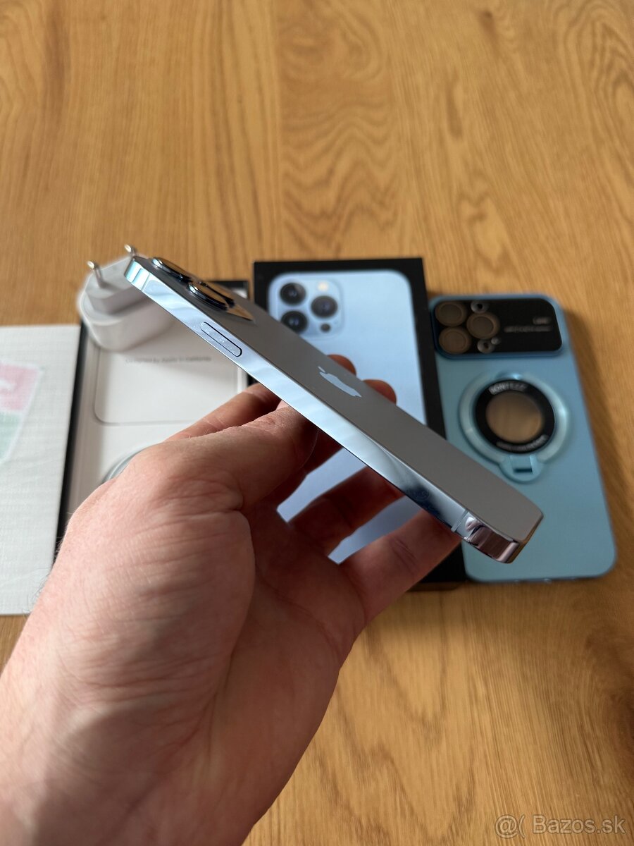 iPhone 13 Pro Max 128 gb Sierra Blue v záruke +prislušenstvo - 7