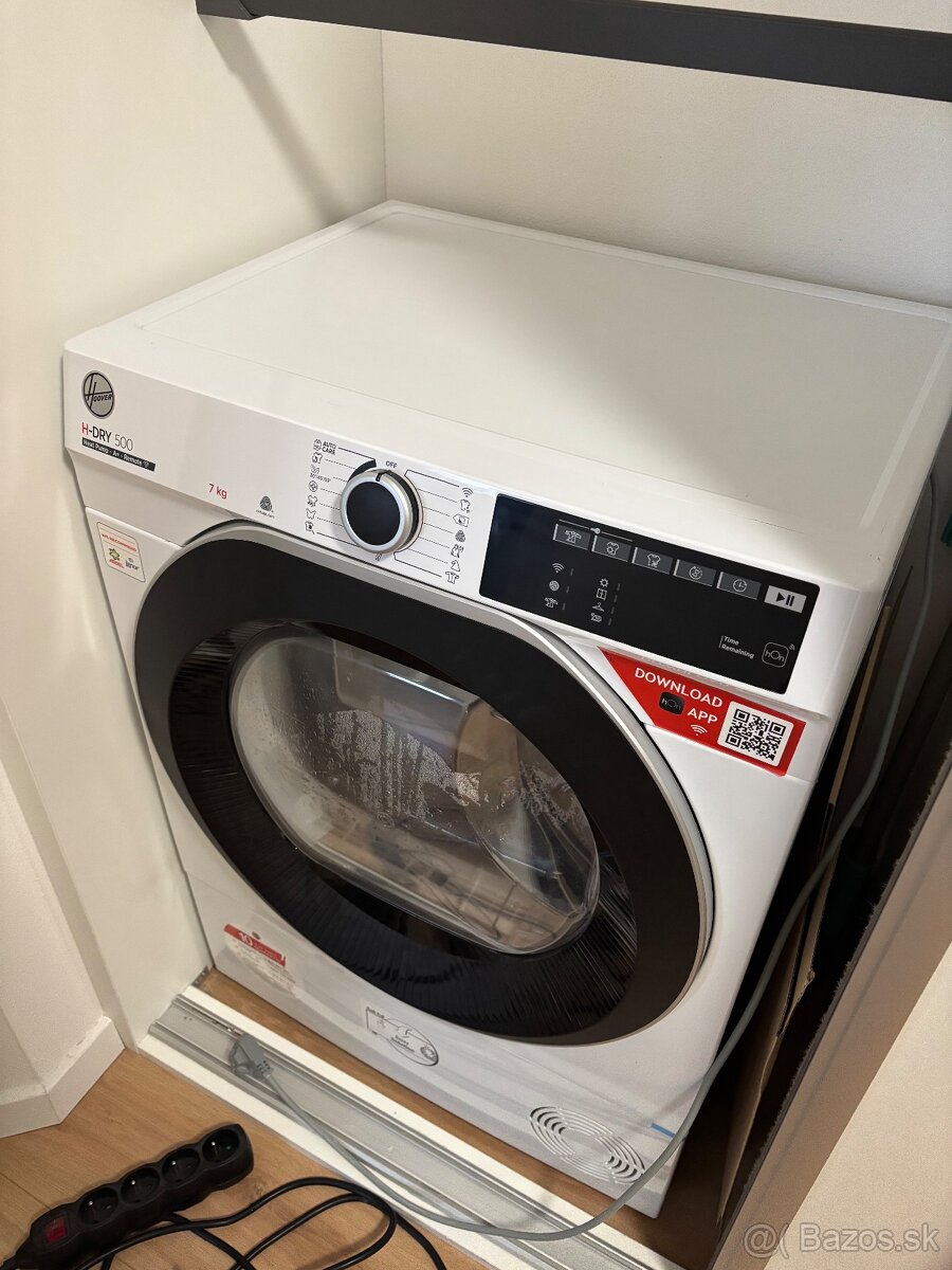Predám sušičku HOOVER ND4 H7A1TSBEX-S - 7