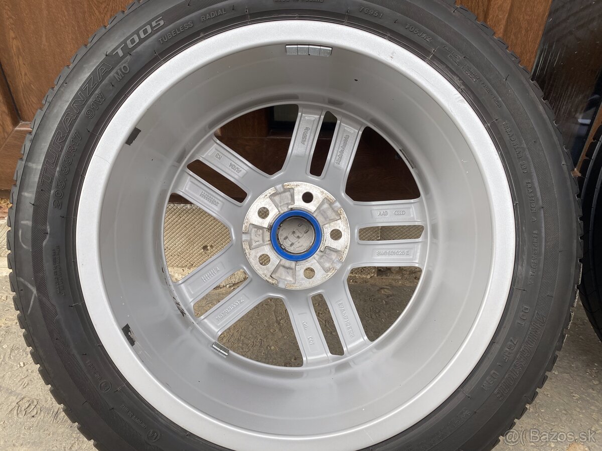 AUDI Hliníkové disky R17 originálne - 7