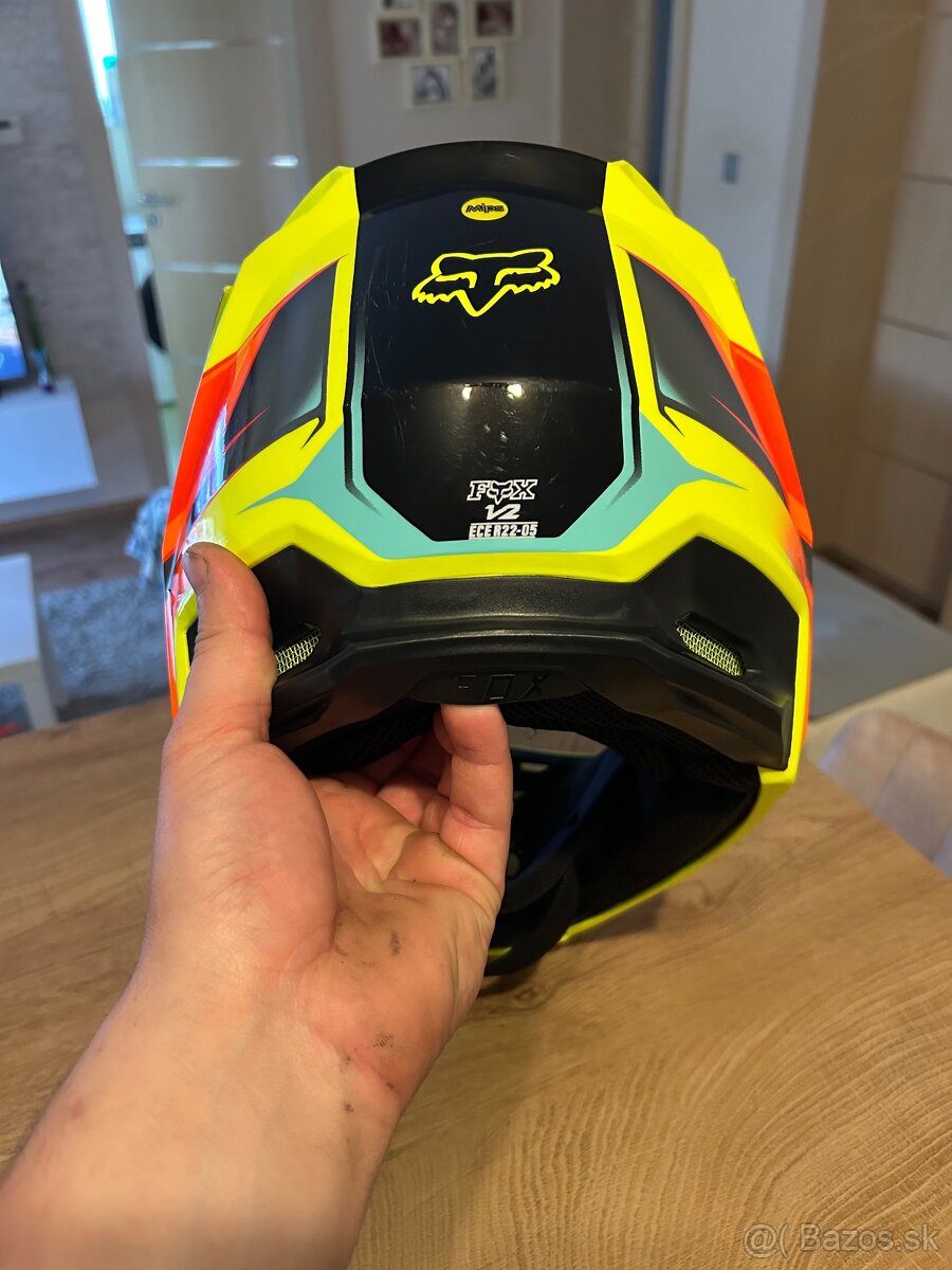 Motokrosová prilba Fox V2 - 7