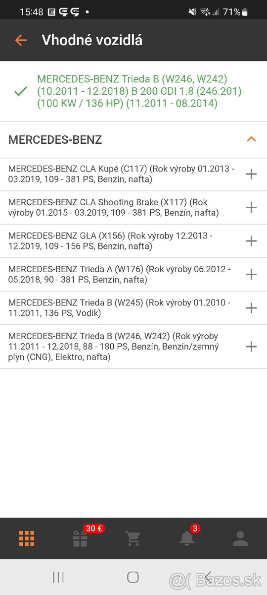 ATE ///Predne brzdove kotuce 24.0128-0262.1 Mercedes-Benz - 7