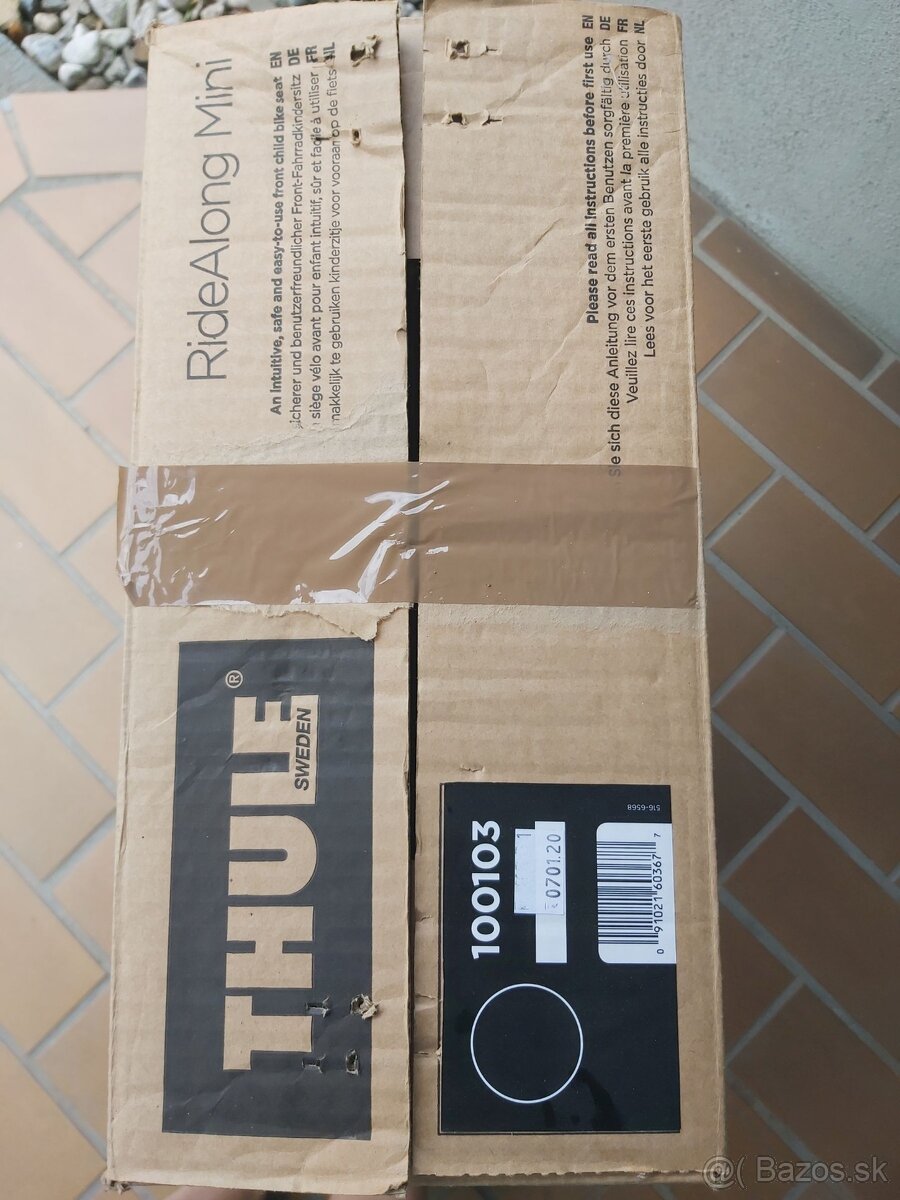 Cyklosedacka Thule RideAlong mini - predna - 7