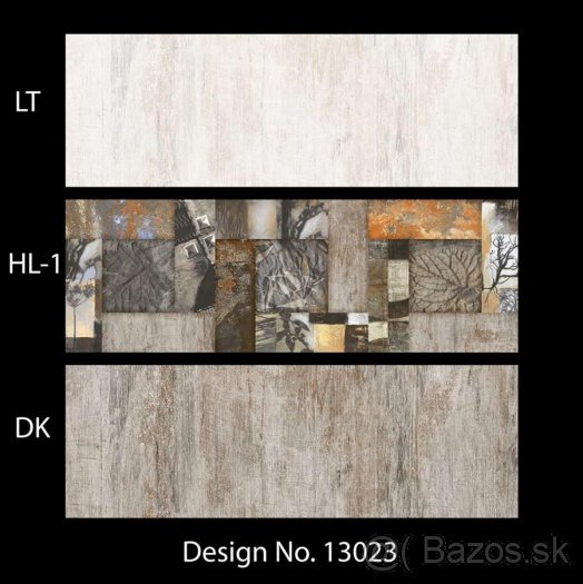 Predám moderné obkladačky 3D 750x250mm za polovičnú cenu - 7