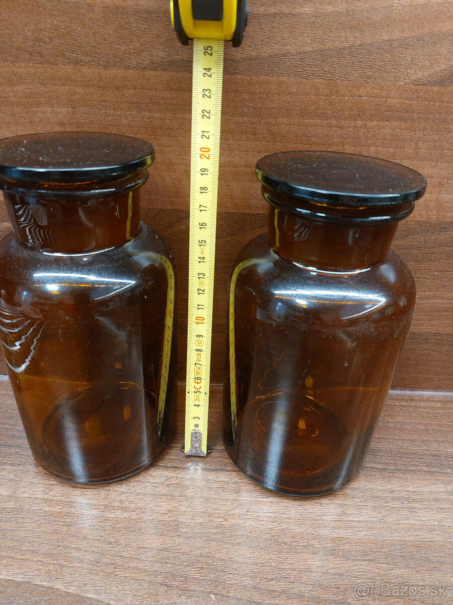 prachovnice - flaše so zábrusom - 7