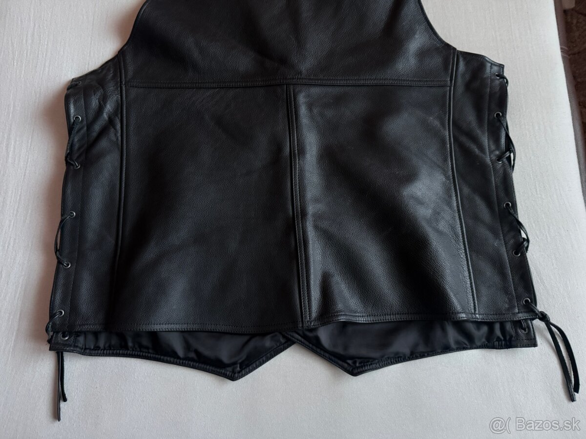 HARLEY DAVIDSON® kožená vesta 2XL - 7