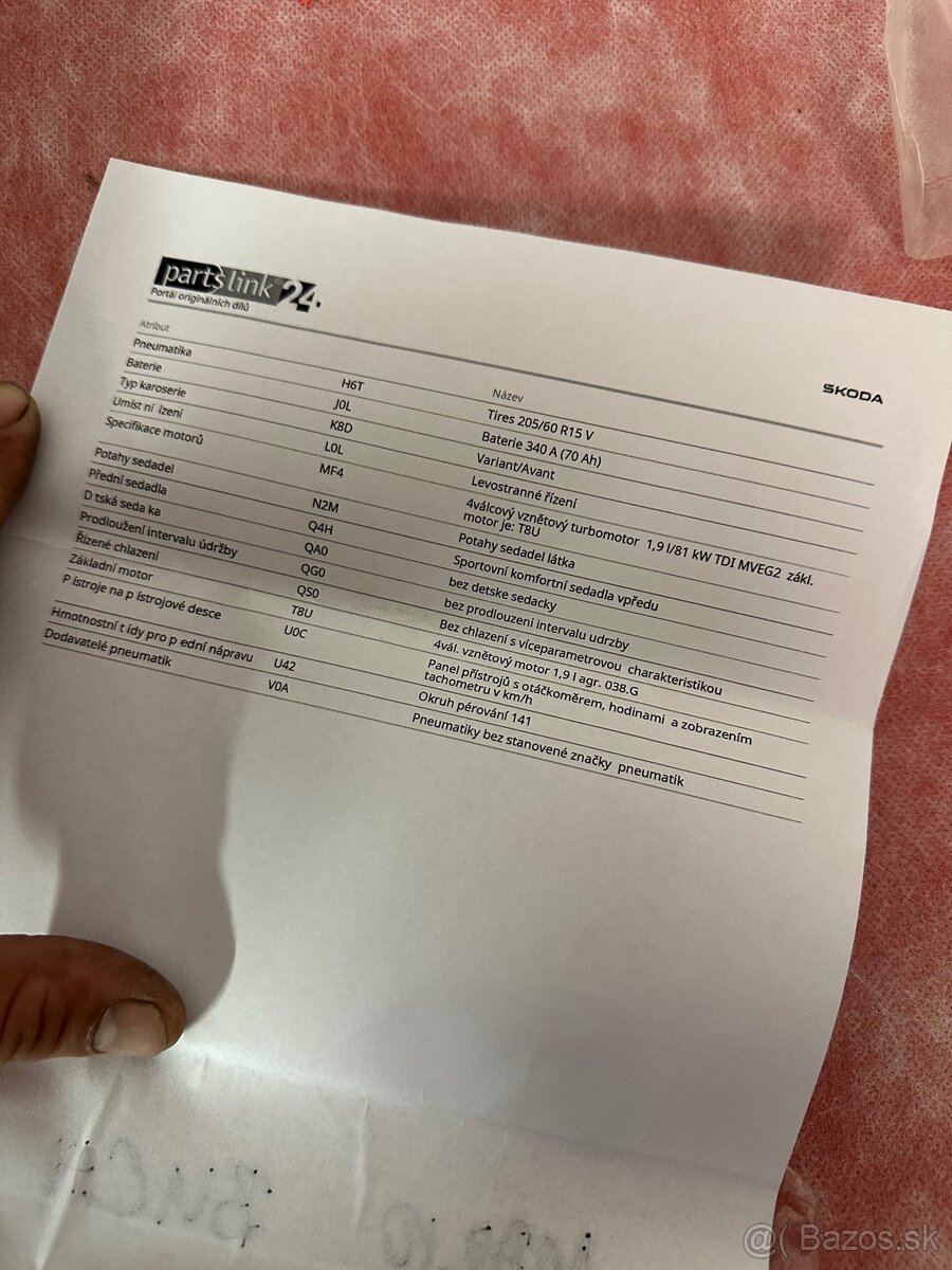 vstreky Škoda,VW, Audi, Seat - 7