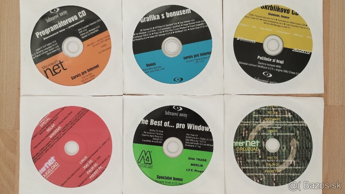 Predám zbierku počítačových CD PC World / Computer /Freesoft - 7