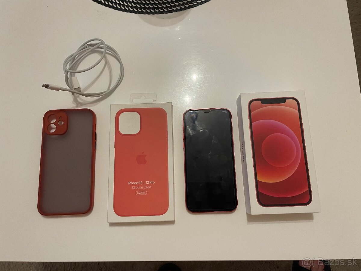 Predám iPhone 12 64 gb red product - 7