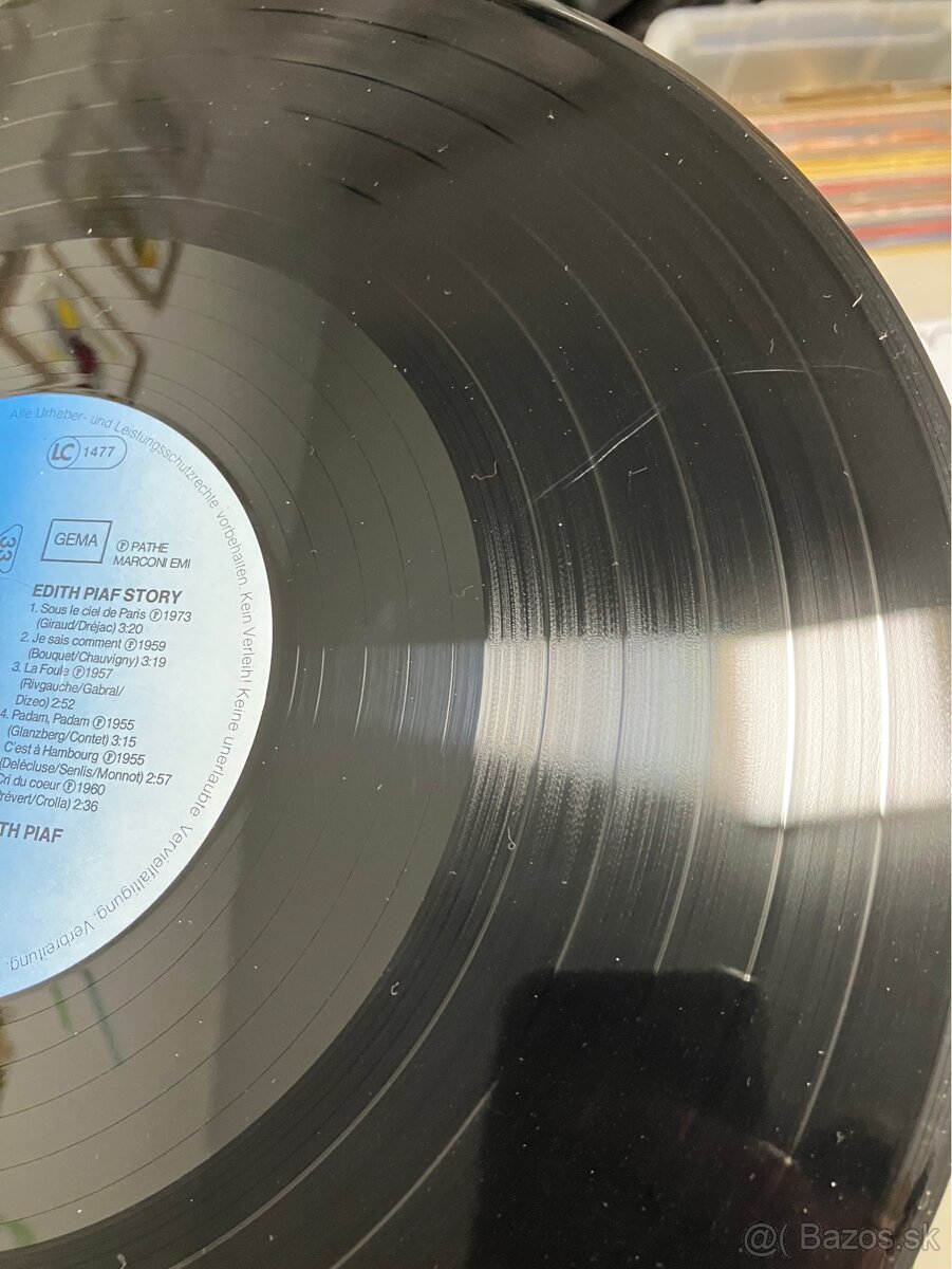 2LP Edith Piaf - Edith Piaf Story - 7