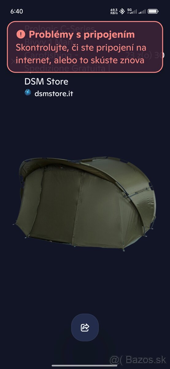 Bivak prologic c series oné man - 7