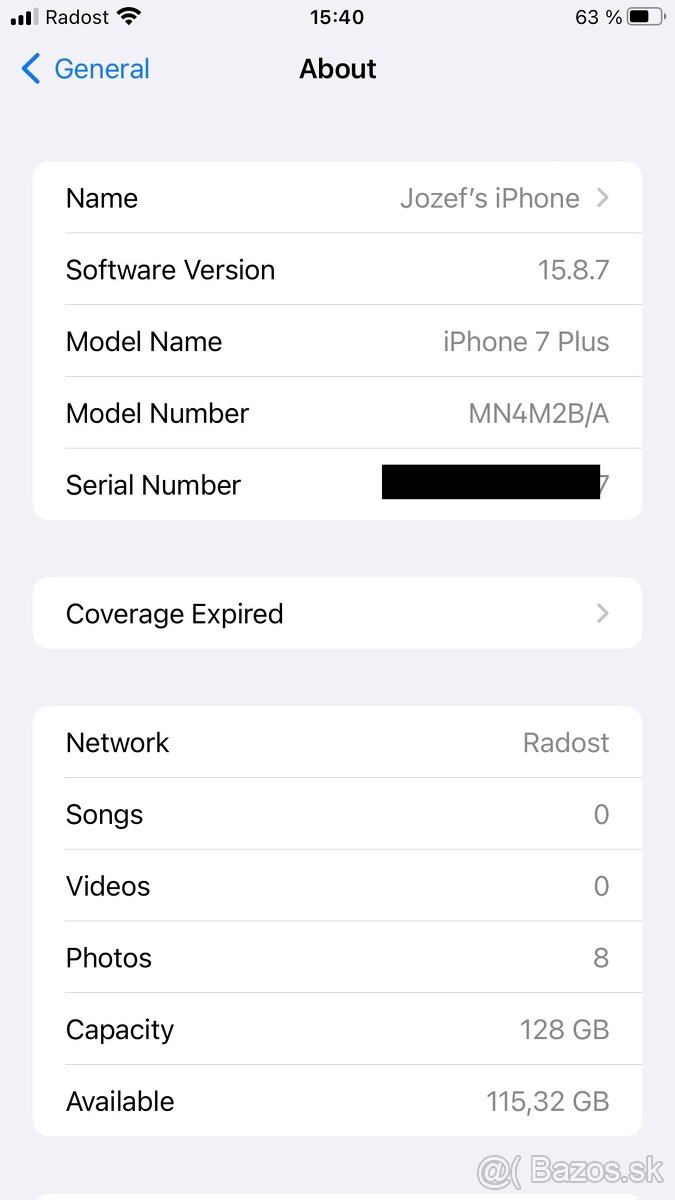 iPhone 7 plus 128gb - 7