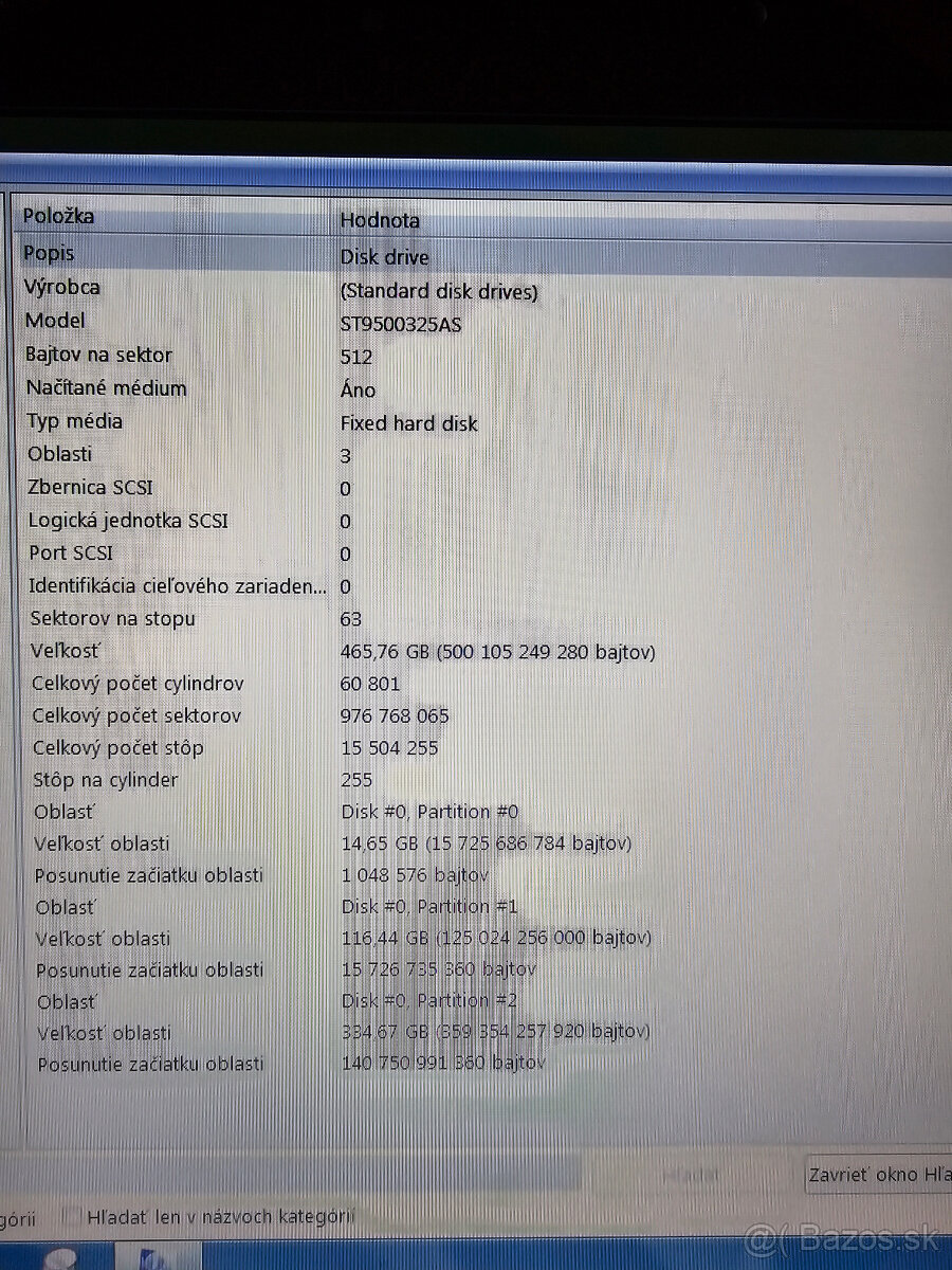 Predám notebook ASUS K50IJ - SYMBOLICKÁ CENA - 7