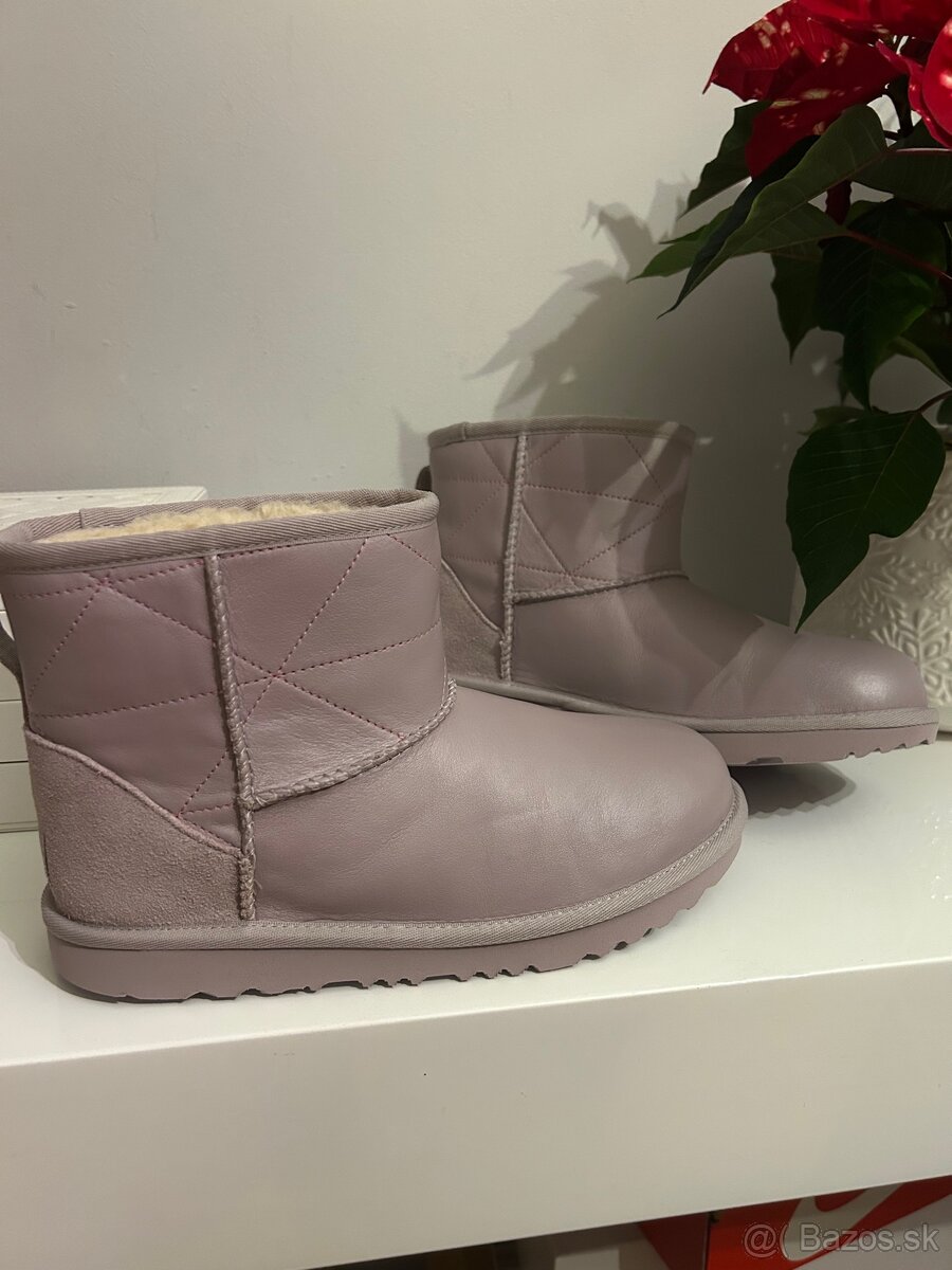 UGG classic mini pearl lila original vel.38 - 7