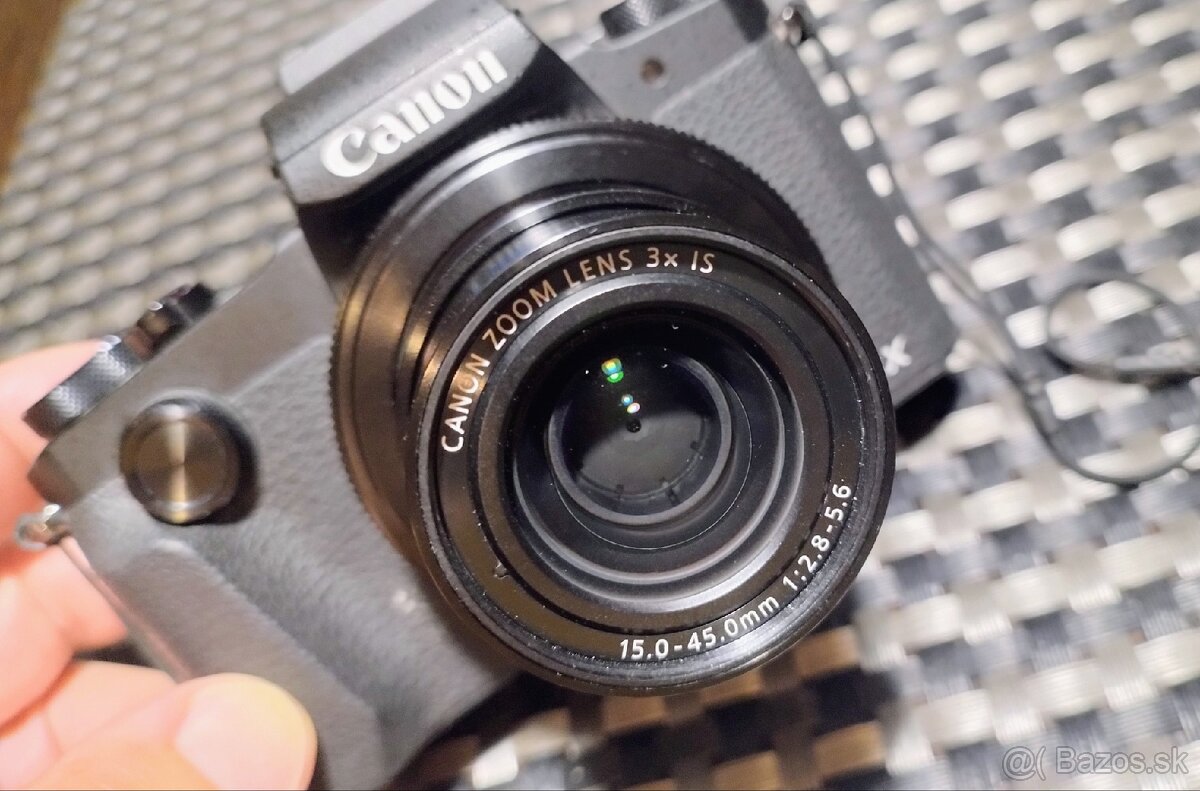 Rezerv. Canon PowerShot G1X Mark III (top stav) - 7