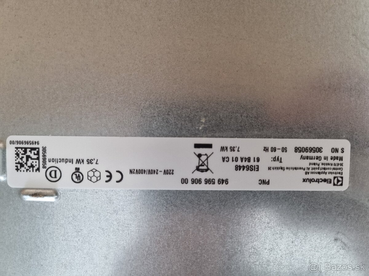 Indukcna varna doska Electrolux EIS6448 - 7