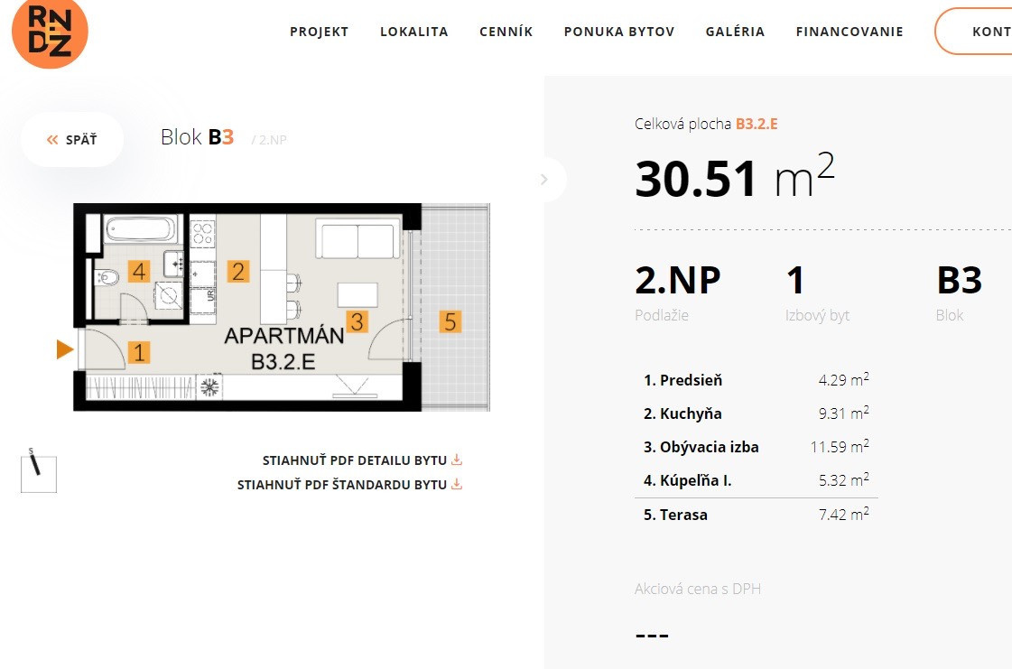 1i byt v novostavbe v Rači - 7