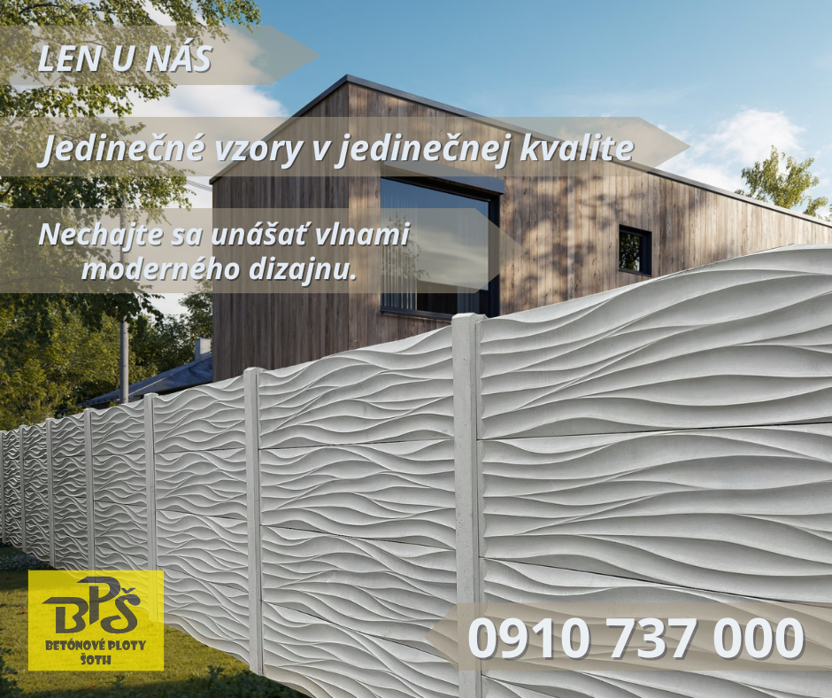 BETÓNOVÉ PLOTY (výroba - predaj - montáž) - 7