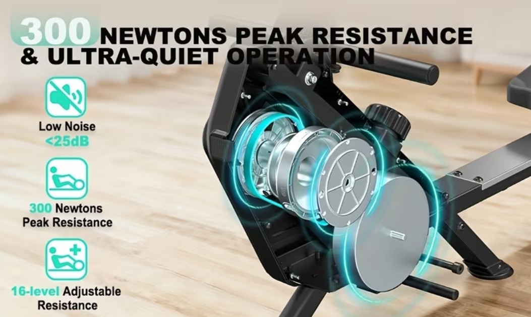 Veslovací trenažér - veslovací stroj - 7