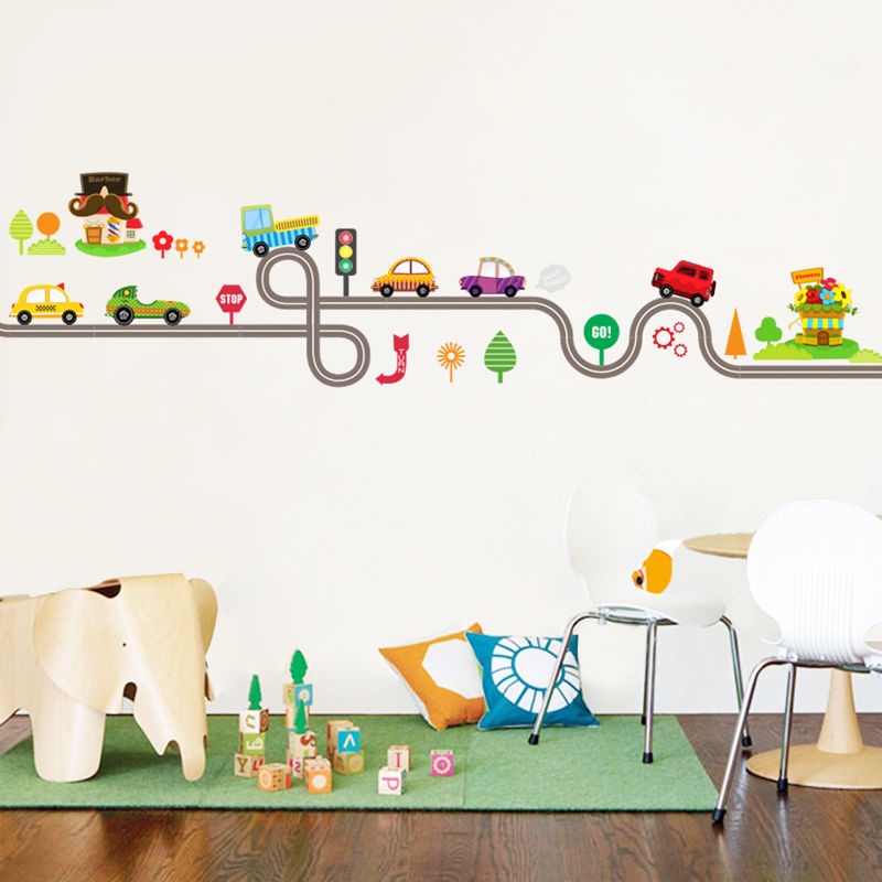 Nálepky na stenu - Detské - 7