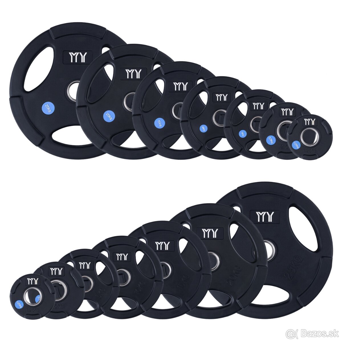 Pogumované kotúče MYGYM - 7