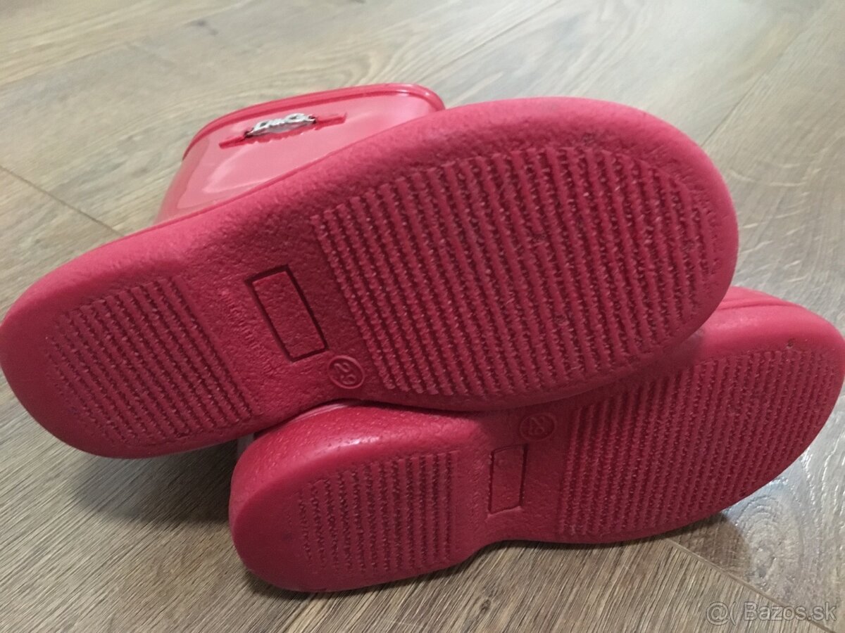 DOLCE & GABBANA - nádherné luxusné detské gumáky - 7