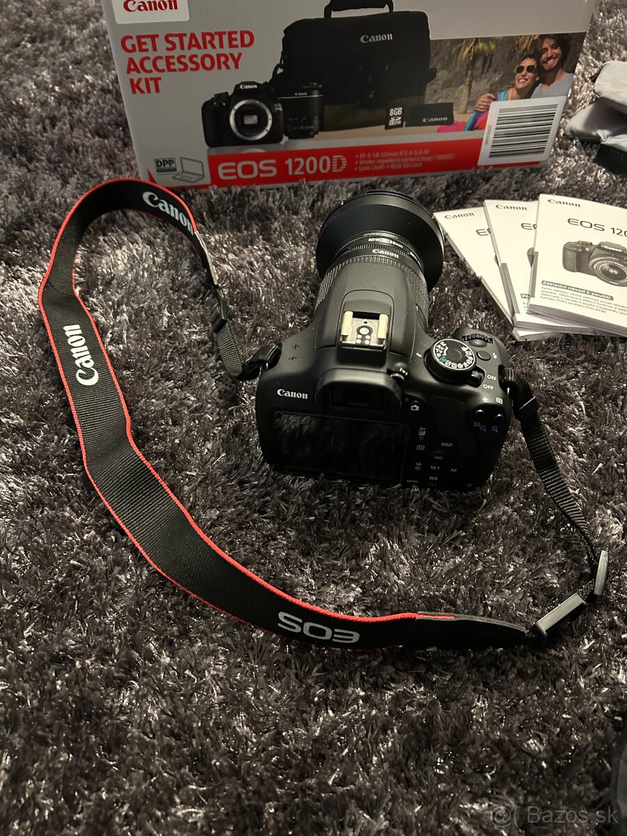 Canon eos 1200D, kit + prislusenstvo - 7