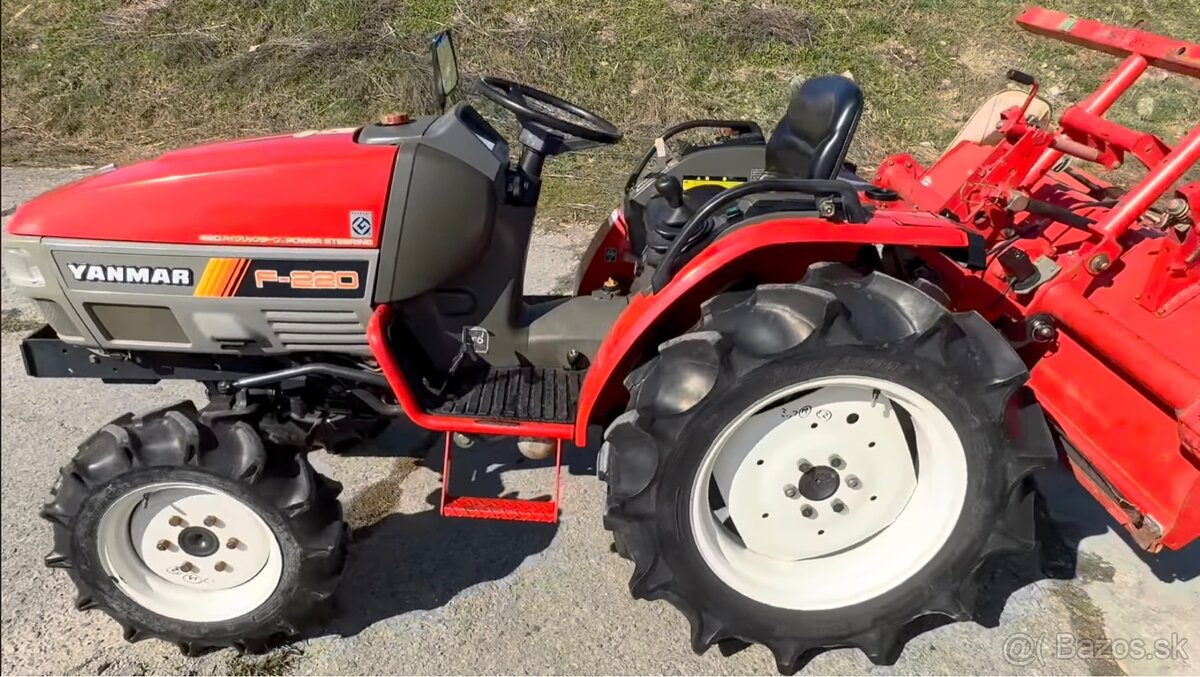 Predám malotraktor Yanmar F-220 - 7