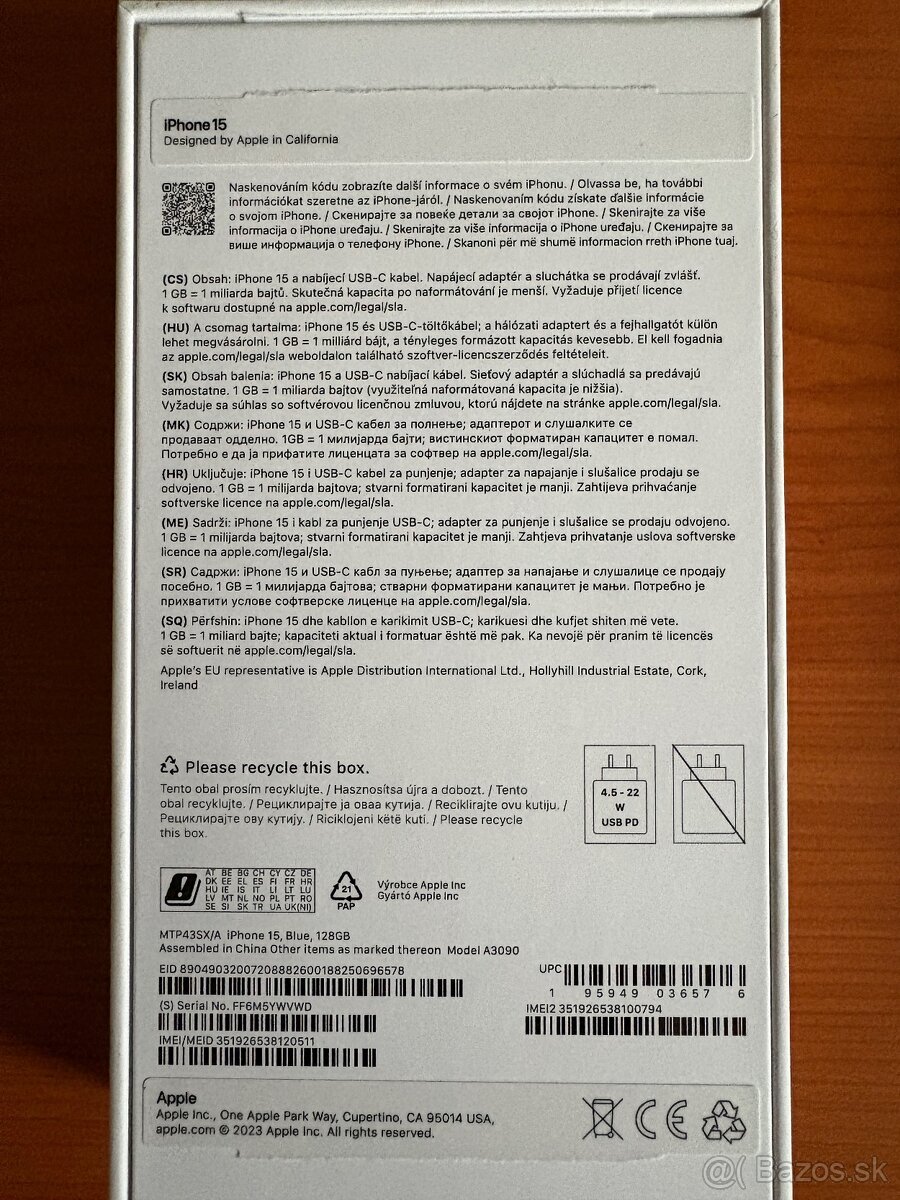 Iphone 15 128 gb - 7