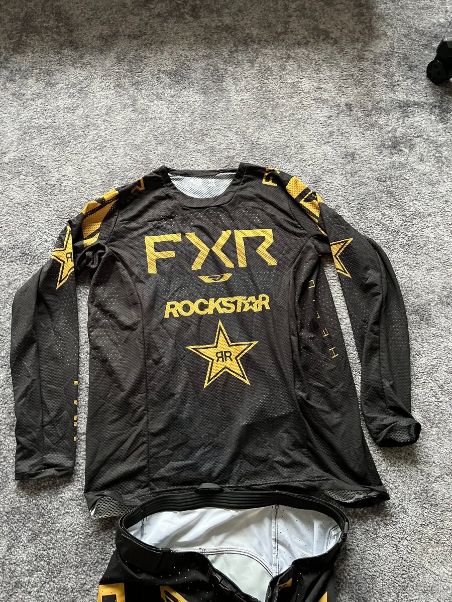 MX enduro komplet FXR Helium, vel dres M, kalhoty 32 - 7