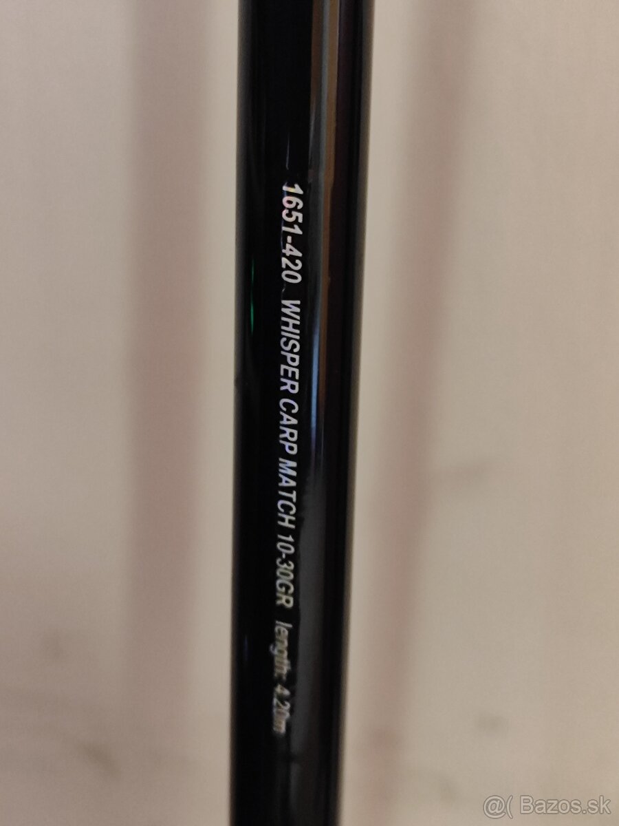 Predám prút Nevis Whisper Carp Match 420 - 7