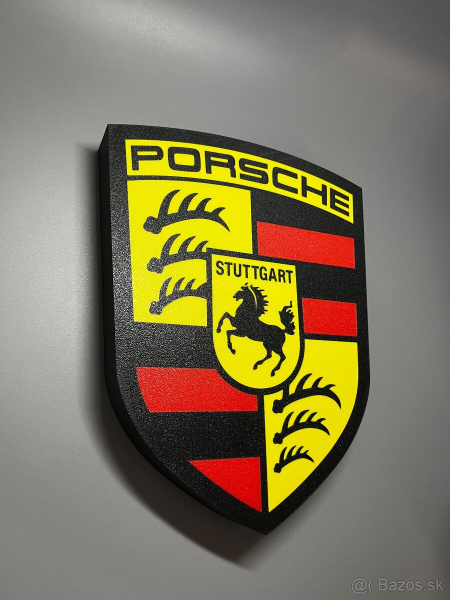 Porsche LED logo lampa - 7