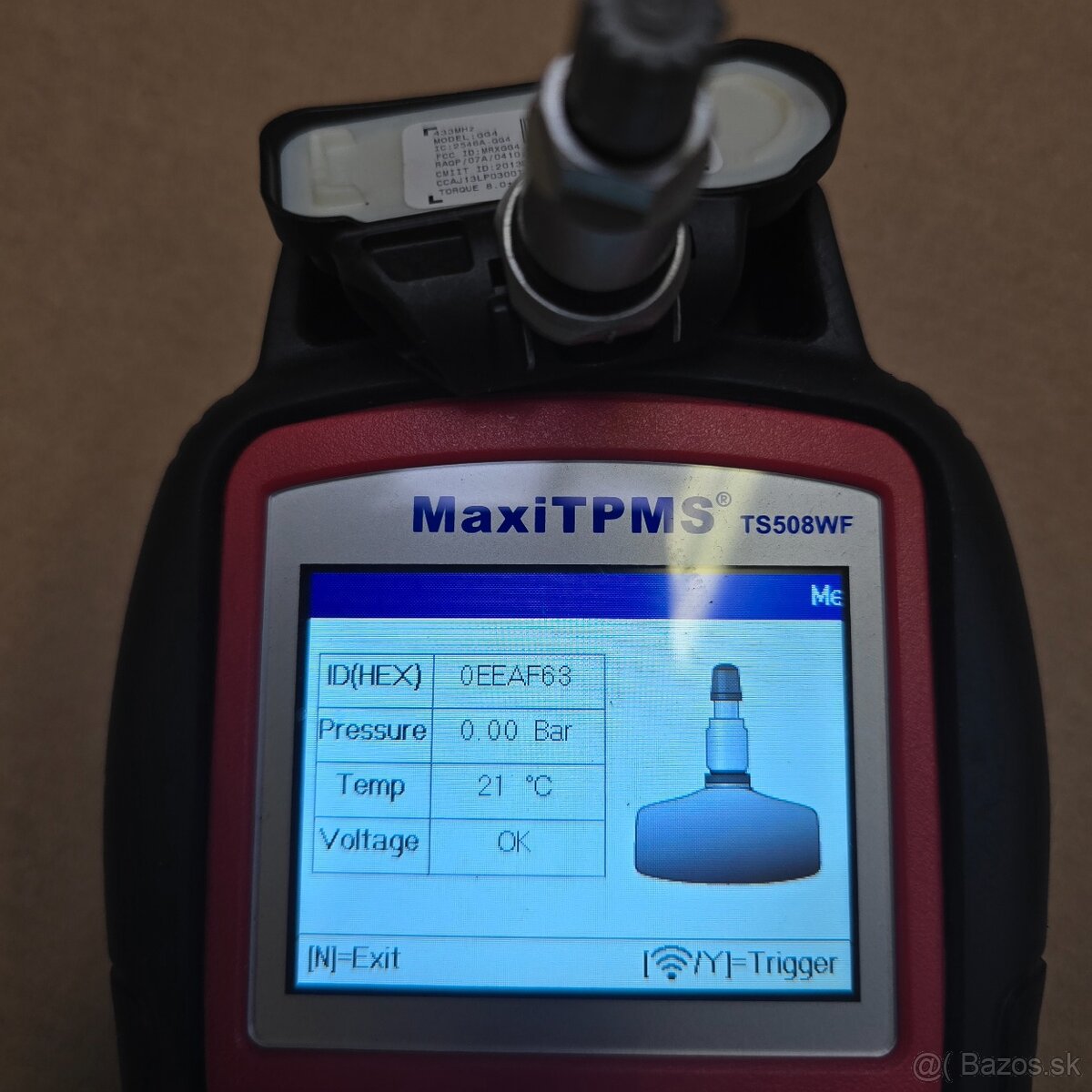 Senzory tlaku (TPMS) originál MERCEDES - 7