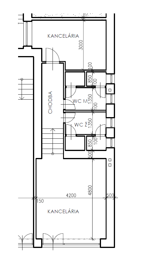 Obchodný priestor na prenájom Nálepkova Piešťany - 7