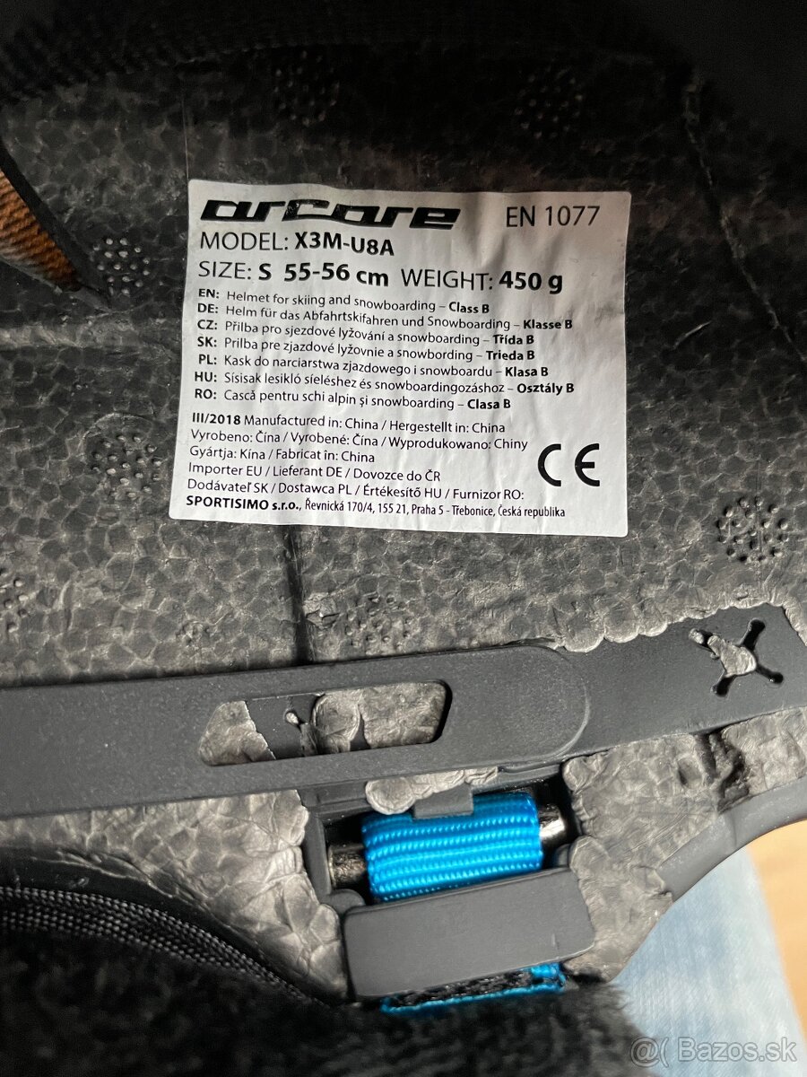 Lyžiarska prilba Arcore veľkosť S - 7